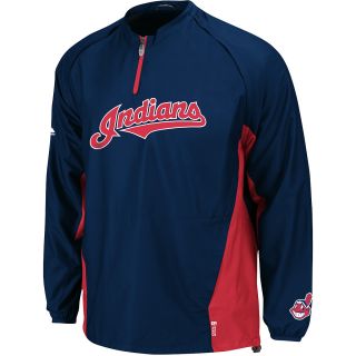 Majestic Mens Cleveland Indians Gamer Jacket   Size: Large, Cleveland Indians