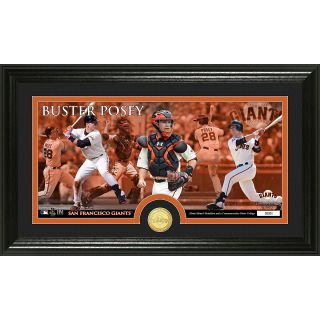 The Highland Mint Buster Posey Bronze Coin Panoramic Photo Mint (PHOTO6538K)