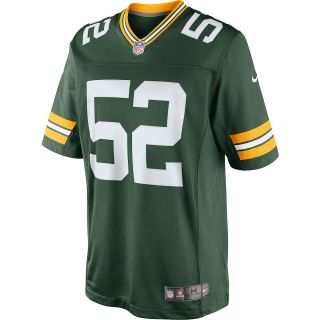 NIKE Mens Green Bay Packers Clay Matthews NFL Limited Team Color Jersey   Size