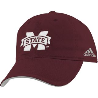 adidas Youth Mississippi State Bulldogs Basic Slouch Adjustable Cap   Size: