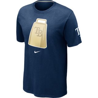 NIKE Mens Tampa Bay Rays Local Short Sleeve T Shirt 12   Size: Medium, Navy