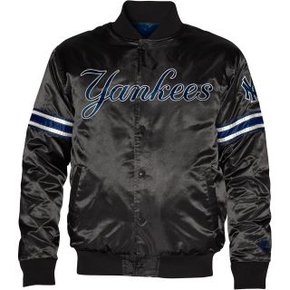 New York Yankees Logo Black Jacket (STARTER)   Size: Xl, Black