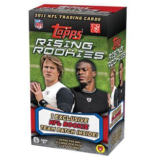 Topps 2011 Rising Rookies Blaster Football Card Set of NFL Draft Picks with 7
