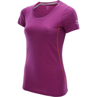 ICEBREAKER Womens Aero Short Sleeve T Shirt   Size: XS/Extra Small, Vivid