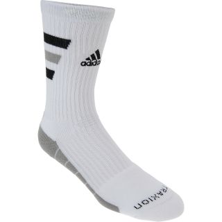 adidas Team Speed Traxion Crew Socks   Size: Large, White