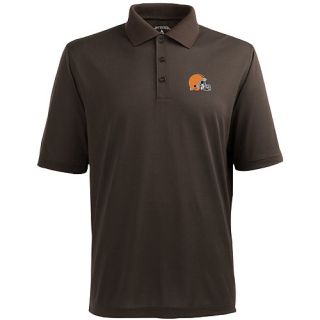 Antigua Mens Cleveland Browns Pique Xtra Lite Desert Dry Moisture Management