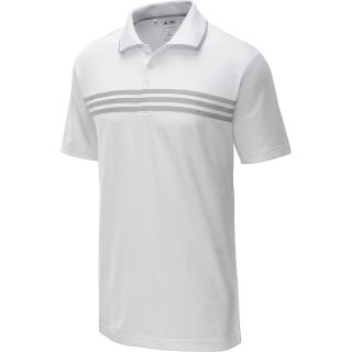 adidas Mens Puremotion 3 Stripes Short Sleeve Golf Polo   Size: Medium,
