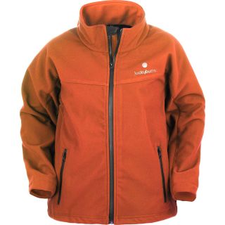 Lucky Bums Kids Soft Shell Jacket   Size: Large, Burnt Orange (200RDL)