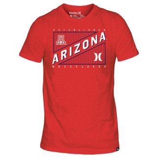 HURLEY Mens Arizona Wildcats Premium Crew T Shirt   Size: Xl, Red