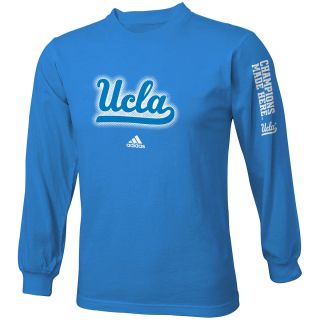 adidas Youth UCLA Bruins Sideline Elude Long Sleeve T Shirt   Size: Medium