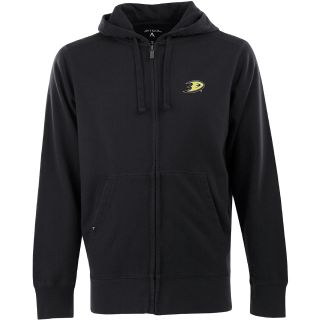 Antigua Anaheim Ducks Mens Full Zip Hooded Sweatshirt   Size: XL/Extra Large,