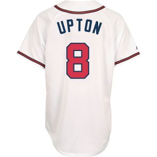 Majestic Athletic Atlanta Braves Justin Upton Replica Home Jersey   Size: