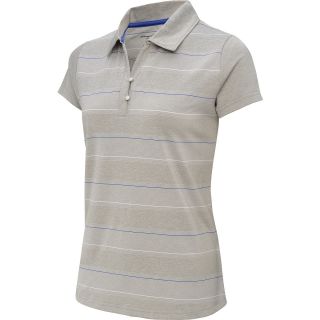 TOMMY ARMOUR Womens Striped Heather Short Sleeve Golf Polo   Size: Large,