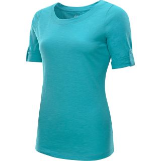 ALPINE DESIGN Womens Roll Tab Short Sleeve Shirt   Size: XS/Extra Small
