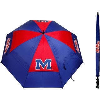 Team Golf University of Mississippi Rebels Double Canopy Golf Umbrella