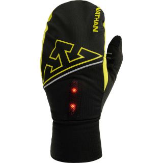 NATHAN Pop Top Lightwave Convertible Running Gloves/Mitts   Size: Large,