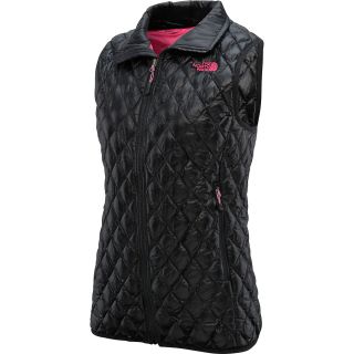 THE NORTH FACE Womens Thermoball Vest   Size: Xl, Black/pink