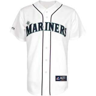 Majestic Athletic Seattle Mariners Felix Hernandez Replica Home Jersey   Size: