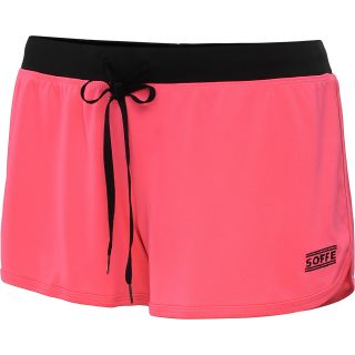 SOFFE Juniors Nu Wave Shorts   Size: Large, Purple Dynasty/green