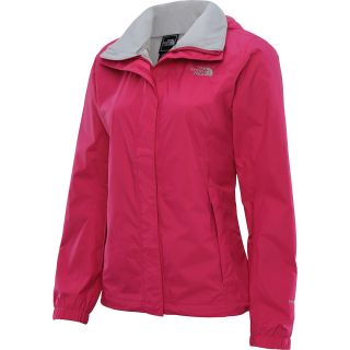 THE NORTH FACE Womens Resolve Rain Jacket   Size: Large, Passion Pink