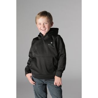 Lucky Bums Kids Performance Hoodie   Size: Small, Black (204BKS)