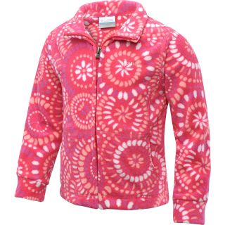COLUMBIA Toddler Girls Explorers Delight Printed Fleece Jacket   Size: 3t,