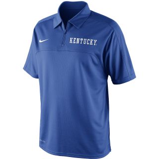 NIKE Mens Kentucky Wildcats Dri FIT Conference Short Sleeve Polo Shirt   Size: