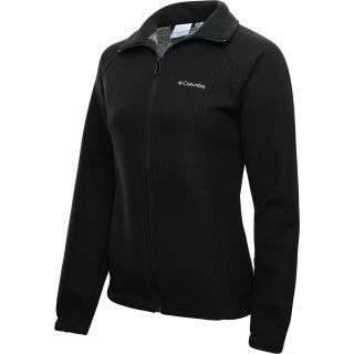 COLUMBIA Womens Hotdots Full Zip Knit Jacket   Size: Small, Black