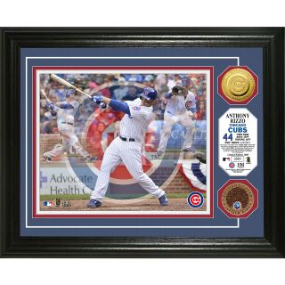 The Highland Mint Anthony Rizzo Triple Play Dirt Coin Photo Mint (GAME1566K)