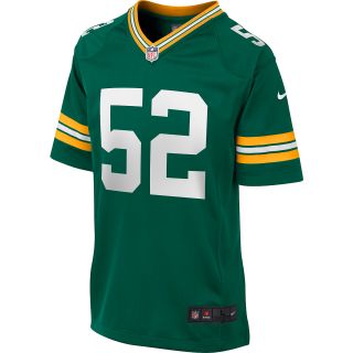 NIKE Youth Green Bay Packers Clay Matthews Game Team Color Jersey   Size: Xl