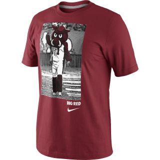 NIKE Mens Arkansas Razorbacks Mascot Photo Short Sleeve T Shirt   Size: Large,