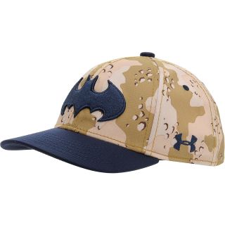 UNDER ARMOUR Boys Alter Ego Batman Camo Fitted Cap   Size: S/m, Midnight Navy