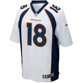 NIKE Youth Denver Broncos Peyton Manning Game White Jersey   Size: Xl, White