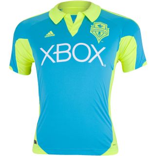 adidas Youth Seattle Sounders FC Replica Third Jersey   Size: Large, Cyan