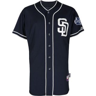 Majestic Athletic San Diego Padres Blank Authentic Alternate Cool Base Navy