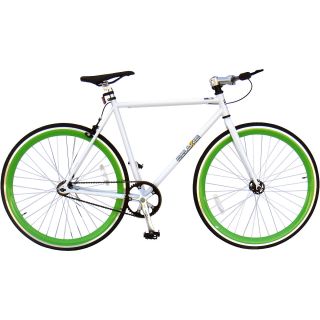 Galaxie 700C 54 Bicycle   Size: 54, White/green (FIXIE WTGN)