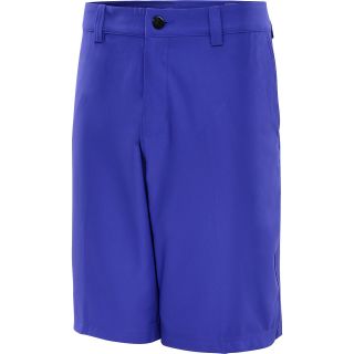 adidas Mens ClimaLite Flat Front Golf Shorts   Size: 38, Bluebonnet