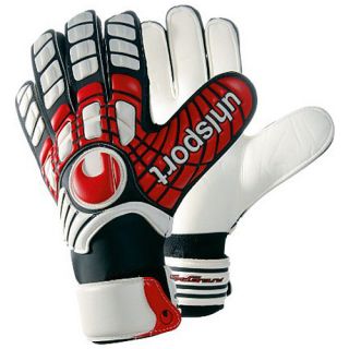 uhlsport Akkurat Soft Soccer Keeper Gloves   Size: 10 (1000779 01 10)