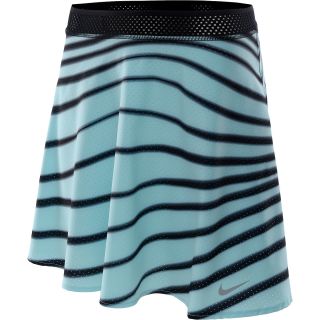 NIKE Womens Premier Maria Printed Tennis Skirt   Size Medium, Glacier