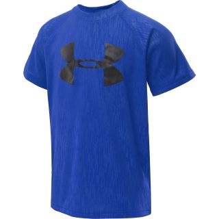UNDER ARMOUR Boys UA Tech Embossed Big Logo Short Sleeve T Shirt   Size Large,