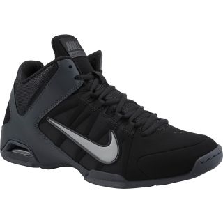 NIKE Mens Air Visi Pro IV Mid Basketball Shoes   Size: 9, Black/anthracite