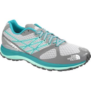 THE NORTH FACE Womens Ultra Guide Trail Running Shoes   Size: 8.5, Grey/green