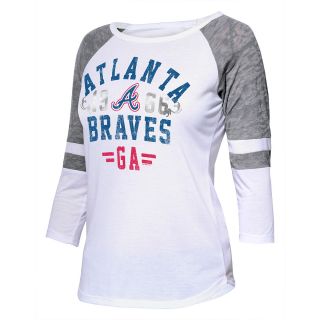 Touch By Alyssa Milano Womens Atlanta Braves Stella T Shirt   Size: Large