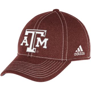 adidas Mens Texas A&M Aggies Structured Fitted Flex Cap   Size: L/xl