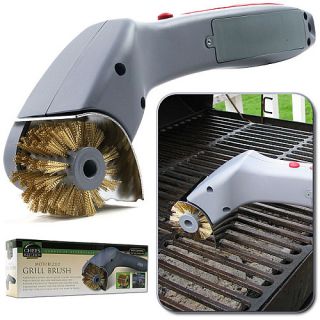 Chef Buddy Cordless Motorized Outdoor Grill Cleaning Brush (75 4631)