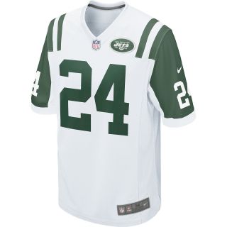 NIKE Mens New York Jets Darrelle Revis Game White Jersey   Size: Small,