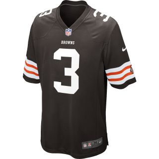 NIKE Mens Cleveland Browns Brondon Weeden Game Team Color Jersey   Size: Small,