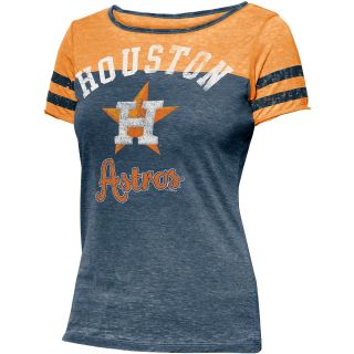 Touch By Alyssa Milano Womens Houston Astros Morgan Short Sleeve T Shirt  