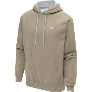 CHAMPION Mens Eco Fleece Pullover Hoodie   Size: Large, Timberwolf