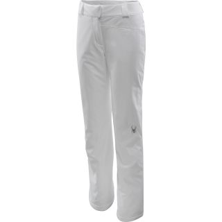 SPYDER Womens Winner Athletic Fit Pants   Size: 8long, White